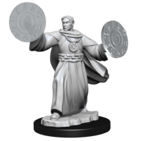 Critical Role Unpainted Miniatures Human Graviturgy and Chronurgy Wizards Female