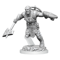 D&D Nolzurs Marvelous Unpainted Miniatures Earth Genasi Fighter