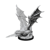 Dungeons & Dragons Nolzurs Marvelous Unpainted Miniatures White Dragon Wyrmling