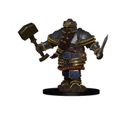 D&D Premium Figures Dwarf Male Fighter