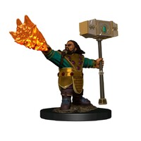 D&D Premium Painted Figures Dwarf Cleric Male