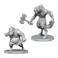 Pathfinder Battles Deep Cuts: Werewolf & Wereboar