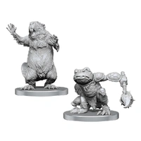 Pathfinder Battles Deep Cuts: Boggard Scout & Castoroides