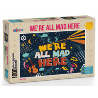 Funbox Puzzle Were All Mad Here Puzzle 1,000 pieces