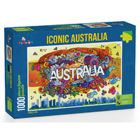 Funbox 1000pcs Iconic Australia Jigsaw Puzzle