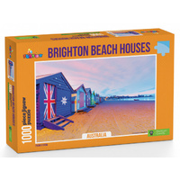 Funbox Puzzle Brighton Beach Boxes Australia Puzzle 1,000 pieces