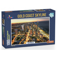 Funbox Puzzle Gold Coast Skyline Australia Puzzle 1,000 pieces