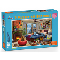 Funbox Puzzle Theres Nowhere I'd Rather Be Puzzle 1,000 pieces