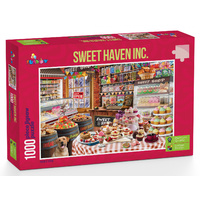 Funbox 1000pcs Sweet Haven Inc Jigsaw Puzzle