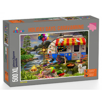 Funbox 500pcs Holiday Days Caravanning XL Jigsaw Puzzle