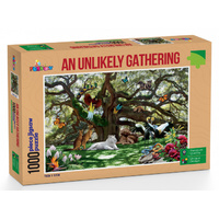 Funbox Puzzle An Unlikely Gathering Puzzle 1,000 pieces