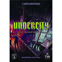 Cartographers Map Pack 3 Expansion Undercity