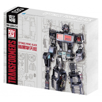MU Model Transformers Generation 1 Optimus Prime Black Metal Kit