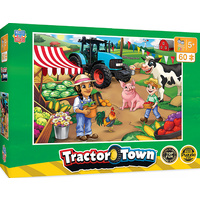 Masterpieces 60pcs Tractor Town Market Day Jigsaw Puzzle