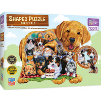 Masterpieces 100pcs Shaped Pets Pals Jigsaw Puzzle