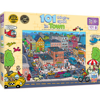 Masterpieces 101pc 101 Things to Spot In Town Jigsaw Puzzle 