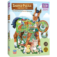 Masterpieces 100pcs Shaped Pony Playtime Jigsaw Puzzle