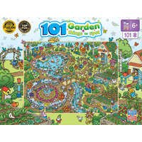 Masterpieces 101pc 101 Things to Spot in the Garden Jigsaw Puzzle 