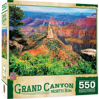 Masterpieces 550pcs National Parks Grand Canyon North Rim Jigsaw Puzzle