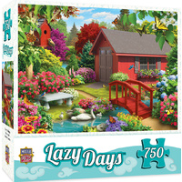 Masterpieces 750pcs Lazy Days Over the Bridge Jigsaw Puzzle