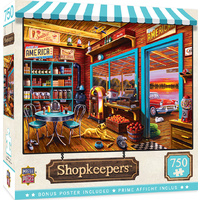 Masterpieces 750pcs Shopkeepers Henry's General Store Jigsaw Puzzle