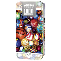 Masterpieces 1000pcs Worlds Smallest All My Marbles Tin Box Jigsaw Puzzle