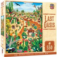 Masterpieces 550pcs Tribal Spirit Last Oasis Jigsaw Puzzle