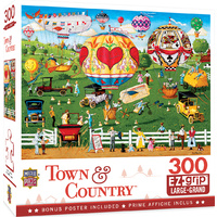 Masterpieces 300pcs Town & Country Flights of Fancy Ez Grip Jigsaw Puzzle