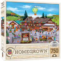 Masterpieces 750pc Homegrown Sunny Farms Jigsaw Puzzle 