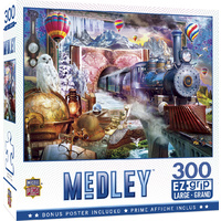 Masterpieces 300pcs Medley Magical Journey Ez Grip Jigsaw Puzzle