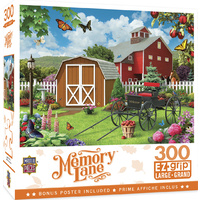 Masterpieces 300pcs Memory Lane Barnyard Beauties Ez Grip Jigsaw Puzzle