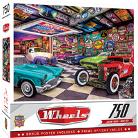 Masterpieces 750pcs Wheels Collector's Garage Jigsaw Puzzle