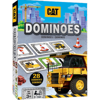 Masterpieces Dominoes CAT Caterpillar Kids