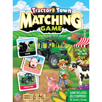 Masterpieces Matching Game Tractor Town