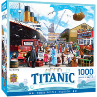 Masterpieces 1000pc Titanic Titanic Boarding Jigsaw Puzzle