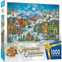 Masterpieces 1000pcs Signature Collection Christmas Harbor Side Carolers Jigsaw Puzzle