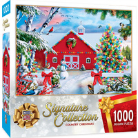 Masterpieces 1000pcs Signature Collection Christmas Country Christmas Jigsaw Puzzle