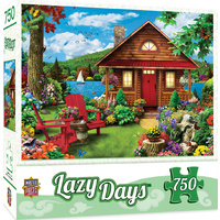 Masterpieces 750pc Lazy Days Waterfront Jigsaw Puzzle 