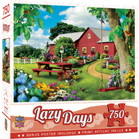 Masterpieces 750pcs Lazy Days Picnic Paradise Jigsaw Puzzle