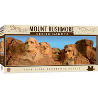 Masterpieces 1000pcs City Panoramic Mount Rushmore Jigsaw Puzzle