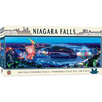 Masterpieces 1000pcs City Panoramic Niagara Falls Jigsaw Puzzle