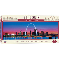 Masterpieces 1000pcs City Panoramic St. Louis Jigsaw Puzzle