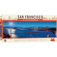 Masterpieces 1000pcs City Panoramic San Francisco Jigsaw Puzzle