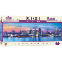 Masterpieces 1000pcs City Panoramic Detroit Jigsaw Puzzle