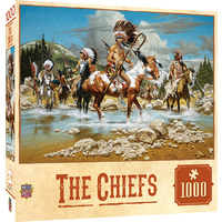 Masterpieces 1000pcs Tribal Spirit The Chiefs Jigsaw Puzzle