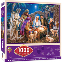 Masterpieces 1000pc Holiday A Child is Born Jigsaw Puzzle 