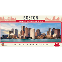 Masterpieces 1000pcs City Panoramic Boston Jigsaw Puzzle