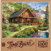 Masterpieces 1000pcs Time Away Mountain Retreat Jigsaw Puzzle