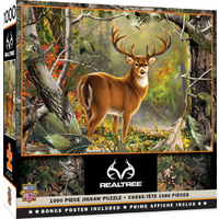 Masterpieces 1000pcs Realtree Backcountry Buck Jigsaw Puzzle