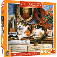 Masterpieces 1000pcs Cat-ology Gerschwin Jigsaw Puzzle